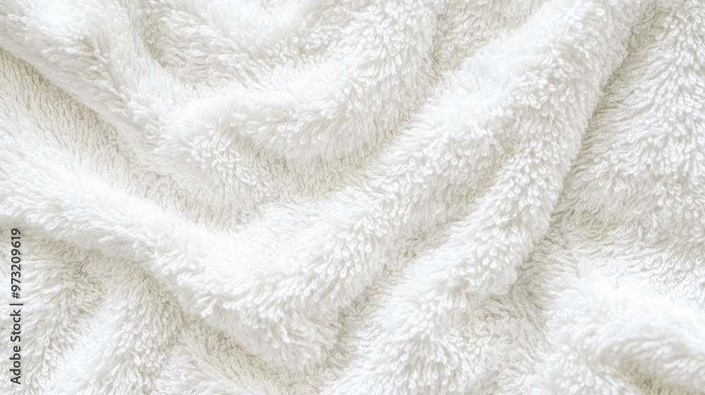 White Towel Texture for Backgrounds. AI generated illustration White Towel Texture for Backgrounds. AI generated illustration