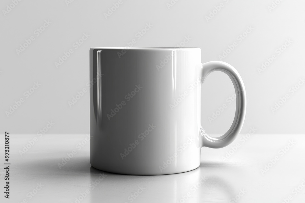Coffee Mug Mockup on Isolated Background created with Generative AI Coffee Mug Mockup on Isolated Background created with Generative AI