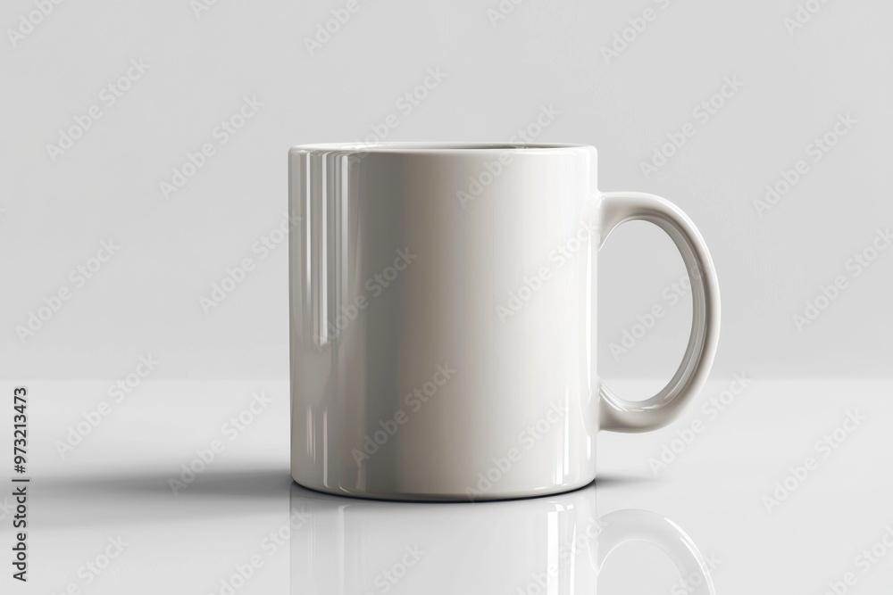 Coffee Mug Mockup on Isolated Background created with Generative AI Coffee Mug Mockup on Isolated Background created with Generative AI