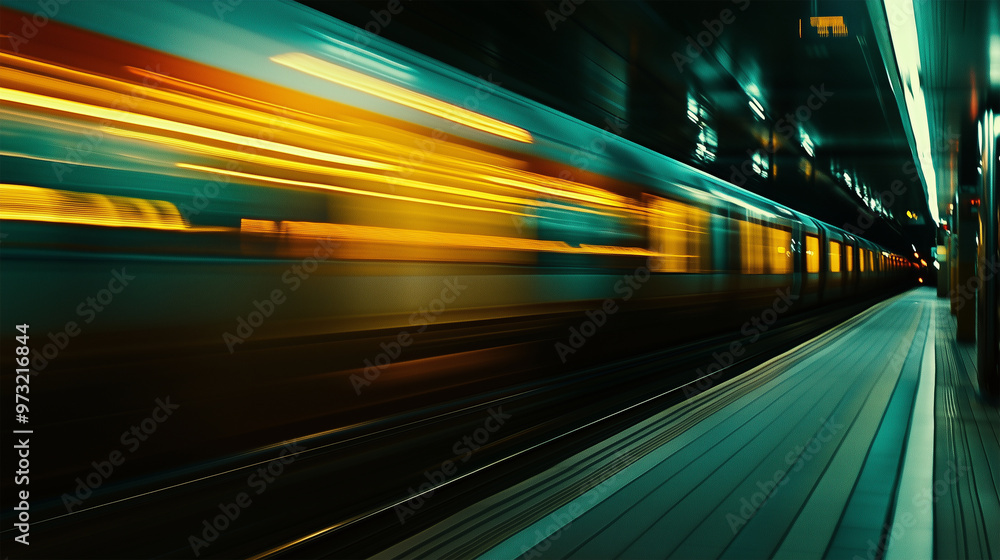 Train Passing in Motion Blur with a Dynamic Background – Captivating Image Capturing the Speed and Energy of a Moving Train, Ideal for Transportation, Travel, and Motion-Themed Visuals. Train Passing in Motion Blur with a Dynamic Background – Captivating Image Capturing the Speed and Energy of a Moving Train, Ideal for Transportation, Travel, and Motion-Themed Visuals.