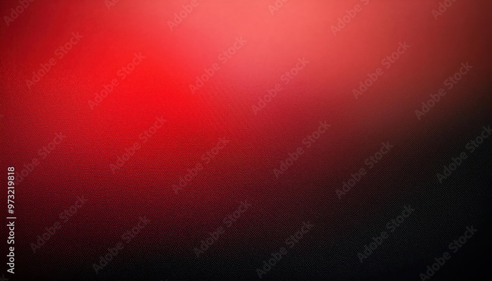 Obraz premium Abstract Gradient Texture. Deep Red to Black Gradient with Subtle Grainy Texture, Evoking Depth and Intensity in a Minimalist Design Background. Banner Poster with Copy Space for Product Presentation