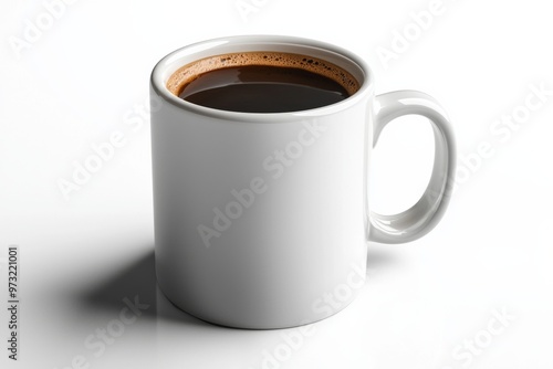 Coffee Mug Mockup on Isolated Background created with Generative AI