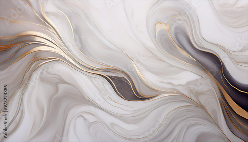 淡いホワイトに、薄くマーブル模様が流れるような無地背景。