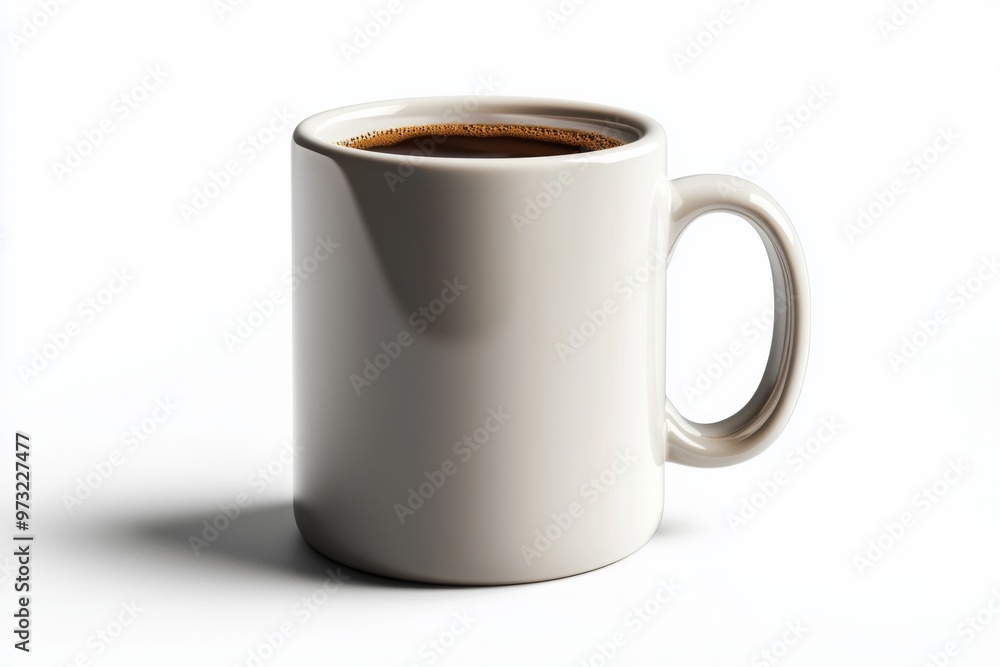 Coffee Mug Mockup on Isolated Background created with Generative AI Coffee Mug Mockup on Isolated Background created with Generative AI
