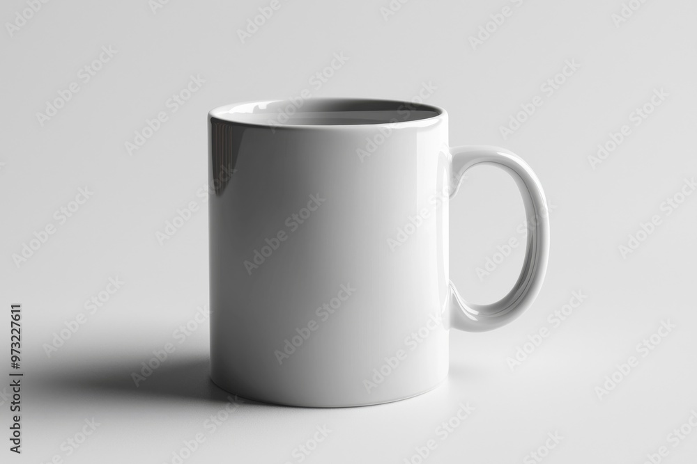 Coffee Mug Mockup on Isolated Background created with Generative AI Coffee Mug Mockup on Isolated Background created with Generative AI