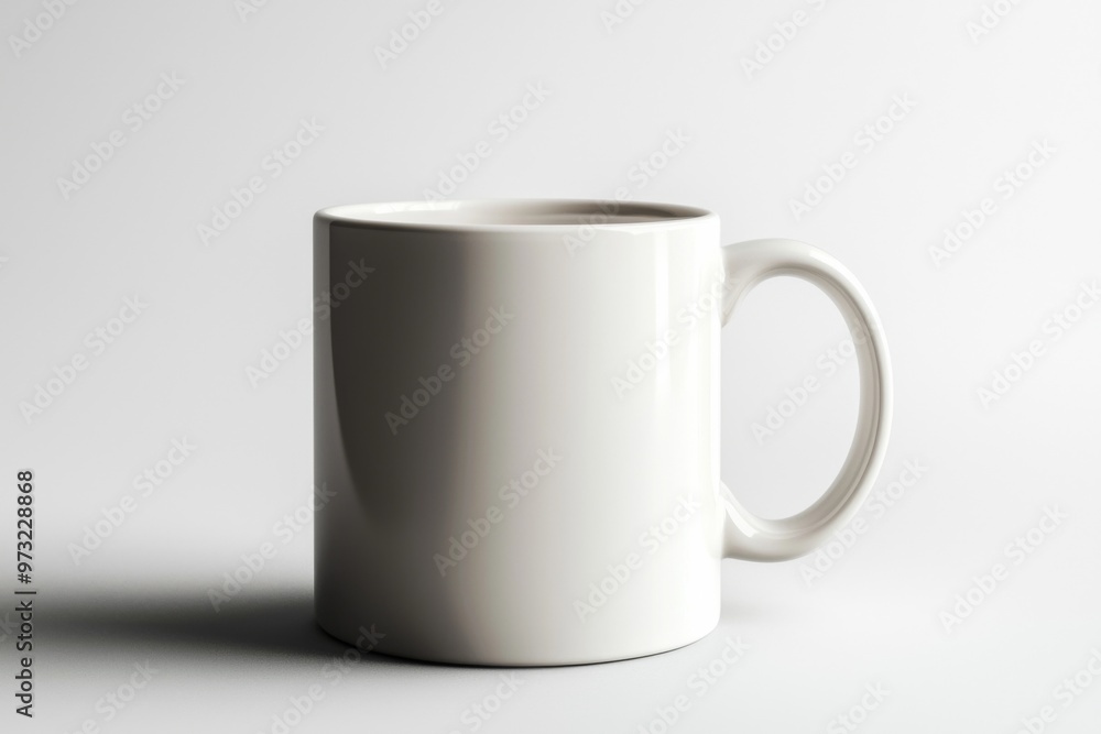 Coffee Mug Mockup on Isolated Background created with Generative AI Coffee Mug Mockup on Isolated Background created with Generative AI
