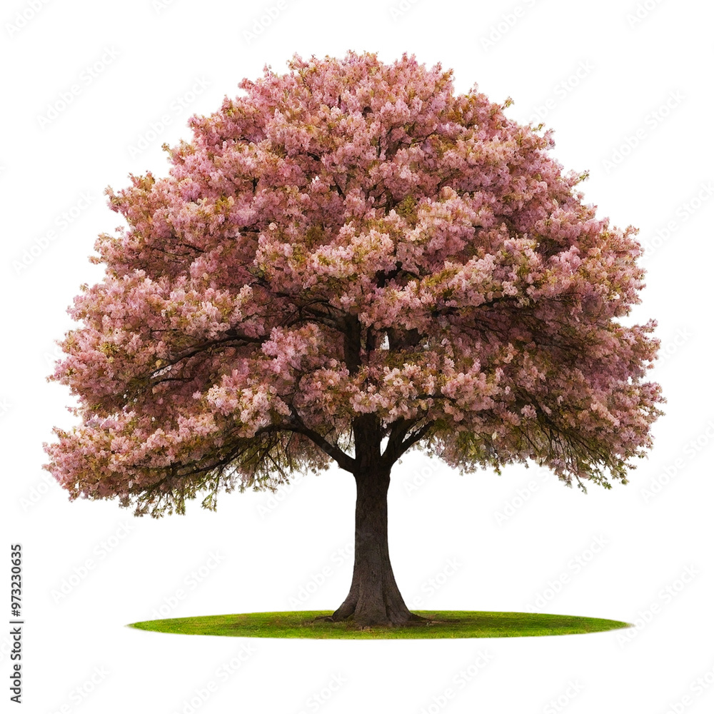 Obraz premium Sakura tree isolated on Transparent background