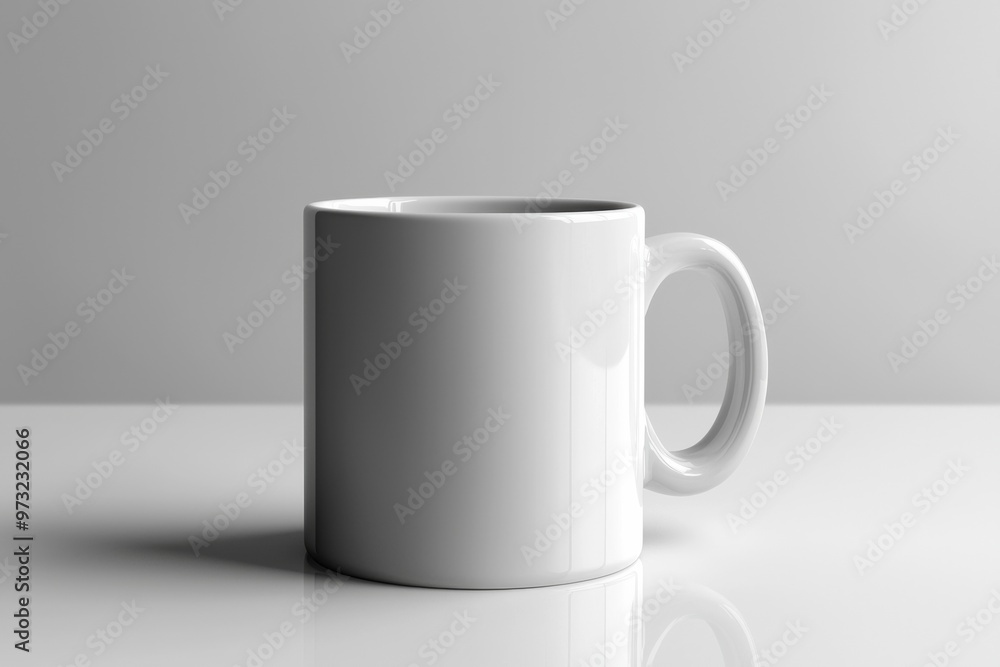 Coffee Mug Mockup on Isolated Background created with Generative AI Coffee Mug Mockup on Isolated Background created with Generative AI