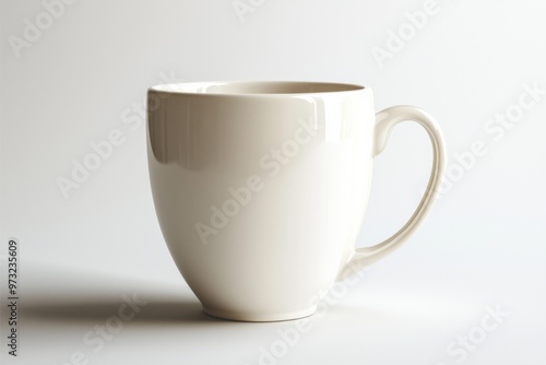 Coffee Mug Mockup on Isolated Background created with Generative AI