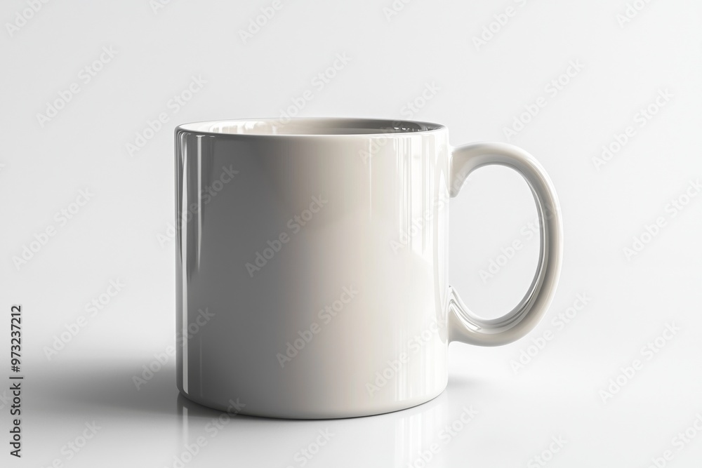Coffee Mug Mockup on Isolated Background created with Generative AI Coffee Mug Mockup on Isolated Background created with Generative AI