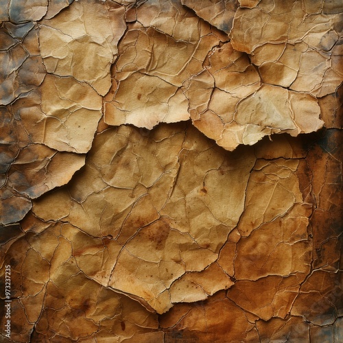 Aged and Wrinkled Paper Texture