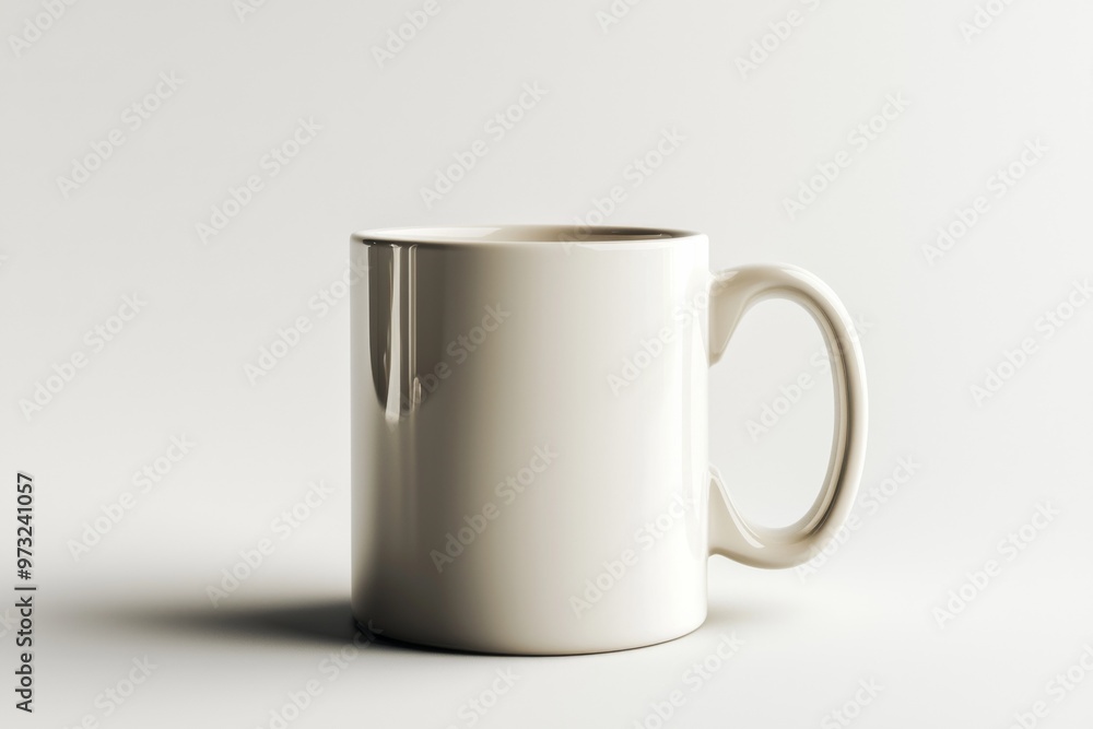 Coffee Mug Mockup on Isolated Background created with Generative AI Coffee Mug Mockup on Isolated Background created with Generative AI