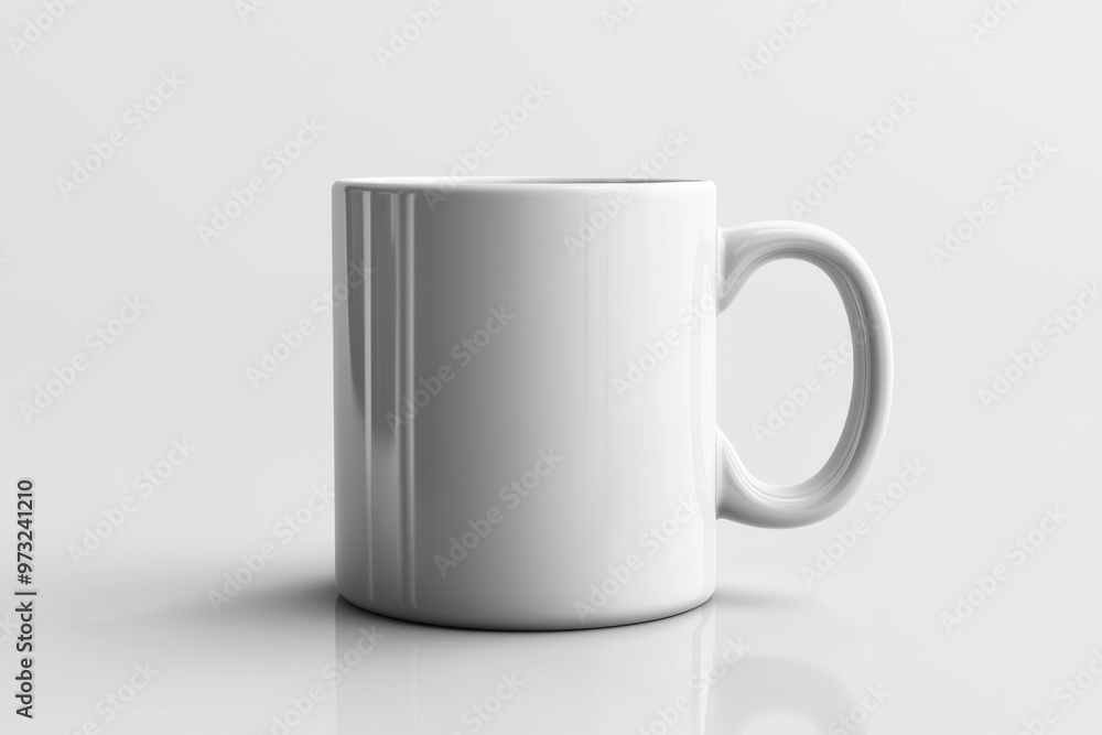 Coffee Mug Mockup on Isolated Background created with Generative AI Coffee Mug Mockup on Isolated Background created with Generative AI