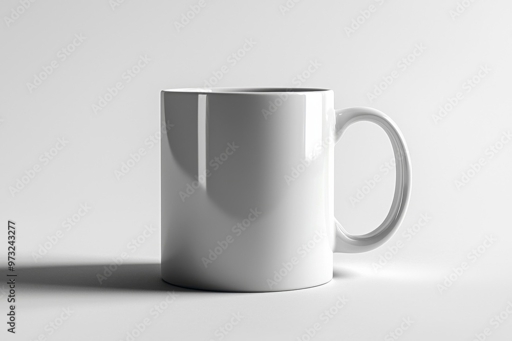 Coffee Mug Mockup on Isolated Background created with Generative AI Coffee Mug Mockup on Isolated Background created with Generative AI