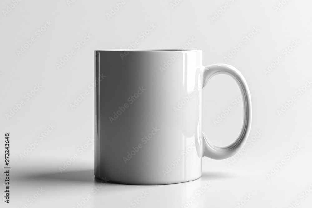 Coffee Mug Mockup on Isolated Background created with Generative AI Coffee Mug Mockup on Isolated Background created with Generative AI