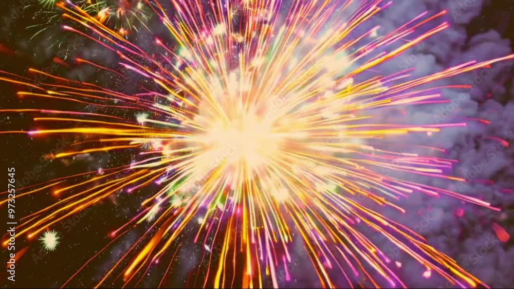 fireworks on the night sky fireworks on the night sky