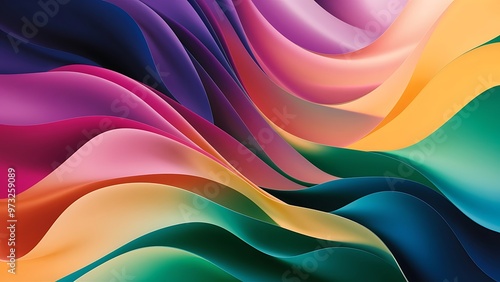 Wallpaper Mural Abstract colorful gradient background view Torontodigital.ca