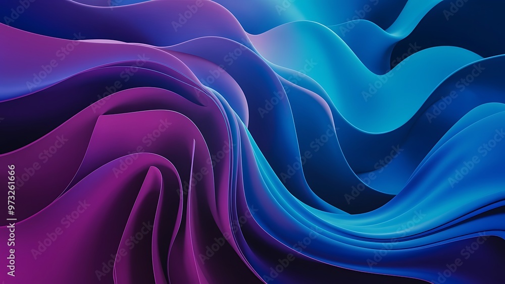 Obraz premium Abstract gradient wave. Gradient background.