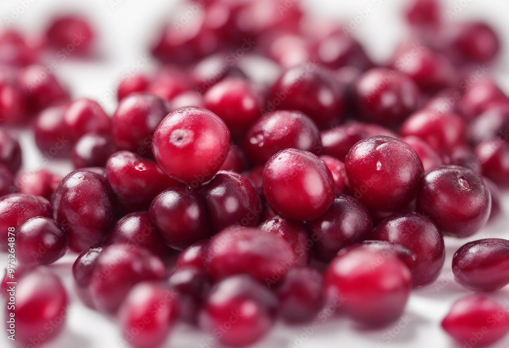 Collection of Pile cranberries isolated on white or transparent background Collection of Pile cranberries isolated on white or transparent background