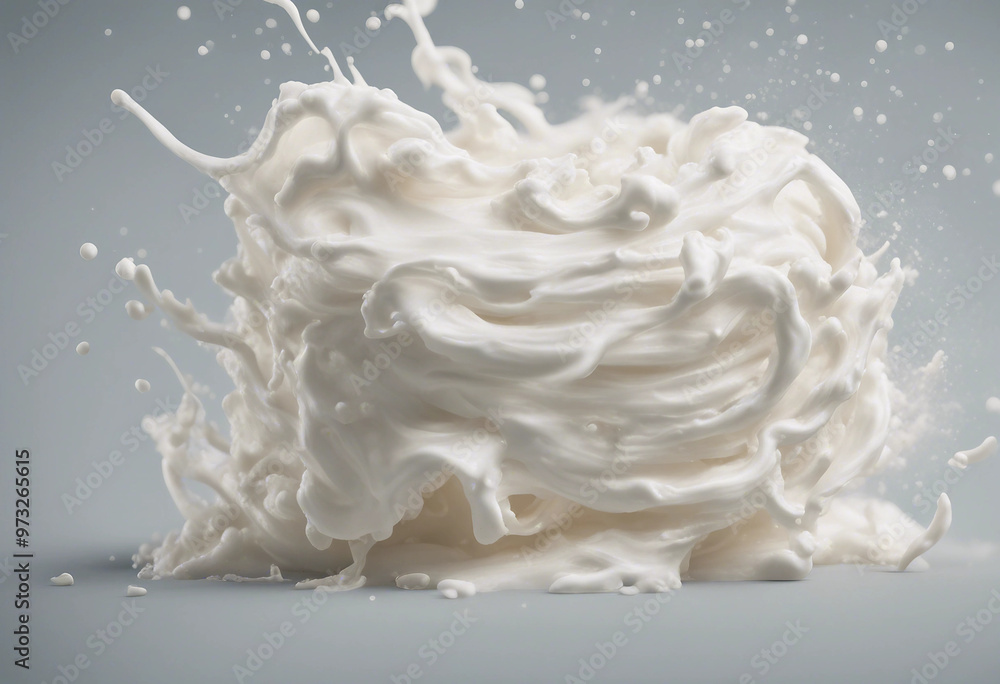 Collection of White Whiped cream Collection of White Whiped cream