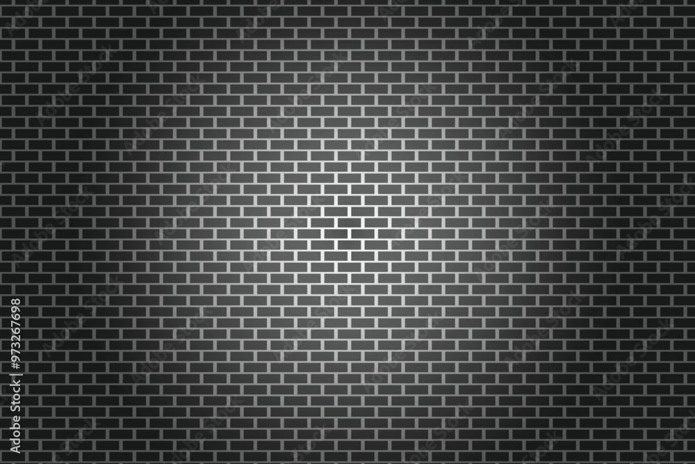 Abstract gray background, The wall is made of bricks and has a rough texture Abstract gray background, The wall is made of bricks and has a rough texture