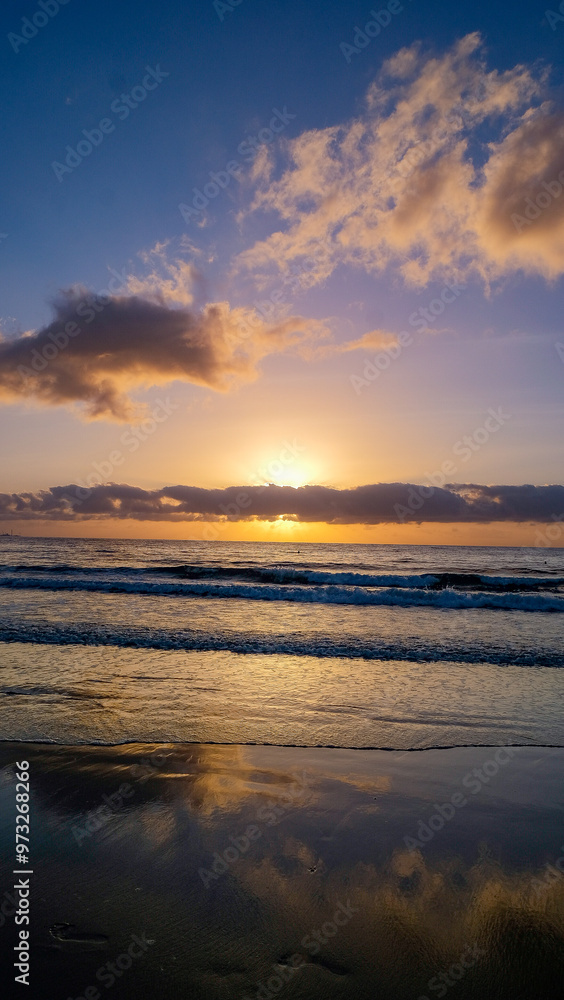 Obraz premium Ocean waves somewhere in Africa