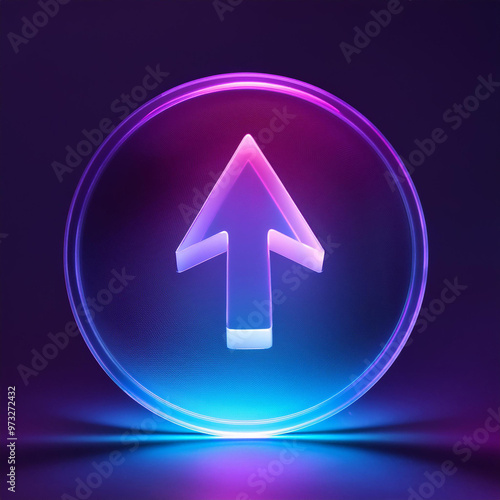 Neon signage, arrow, target designator Free Download Neon signage, arrow, target designator - GFXLoad