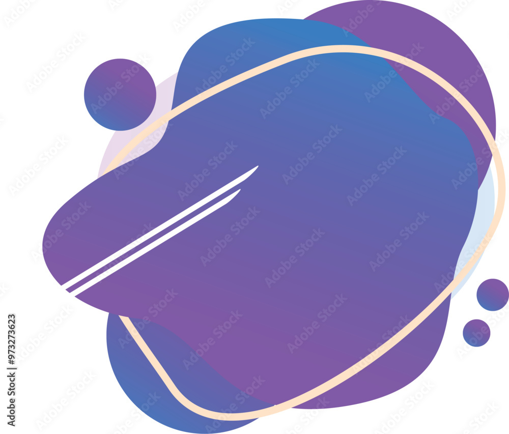 Modern abstract graphic element with fluid gradient shapes forming a cool banner Modern abstract graphic element with fluid gradient shapes forming a cool banner
