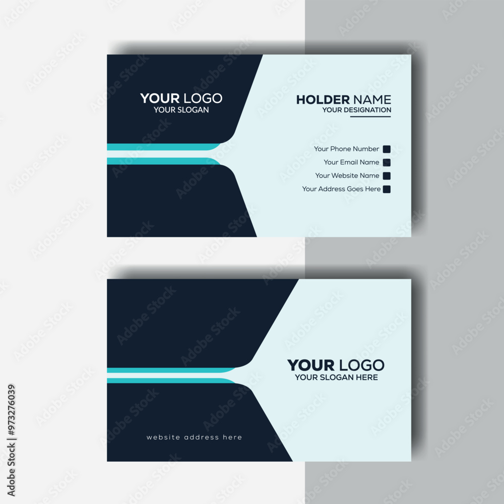 Creative Corporate Business Card Layout Creative Corporate Business Card Layout
