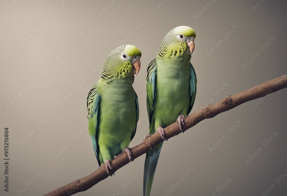 Fototapeta premium Two parakeet