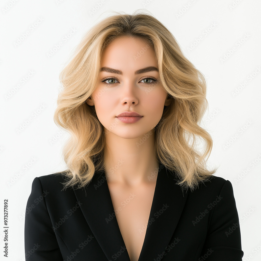 Elegant Confidence: A Modern Professional Portrait Elegant Confidence: A Modern Professional Portrait