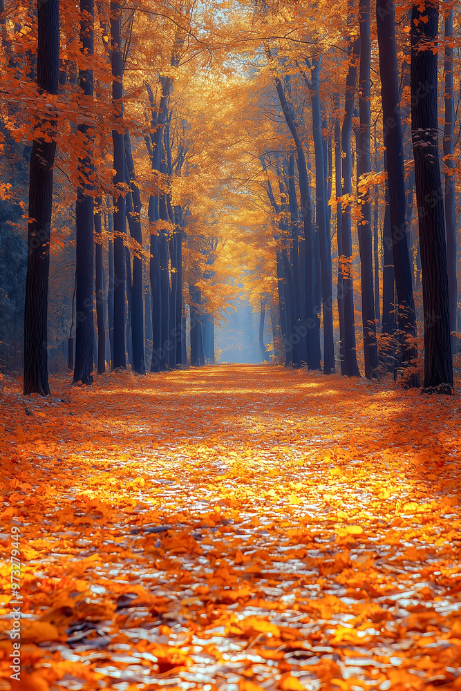 autumn forest in the morning, fall season vibes, autumn scene, august seasonal stock autumn forest in the morning, fall season vibes, autumn scene, august seasonal stock