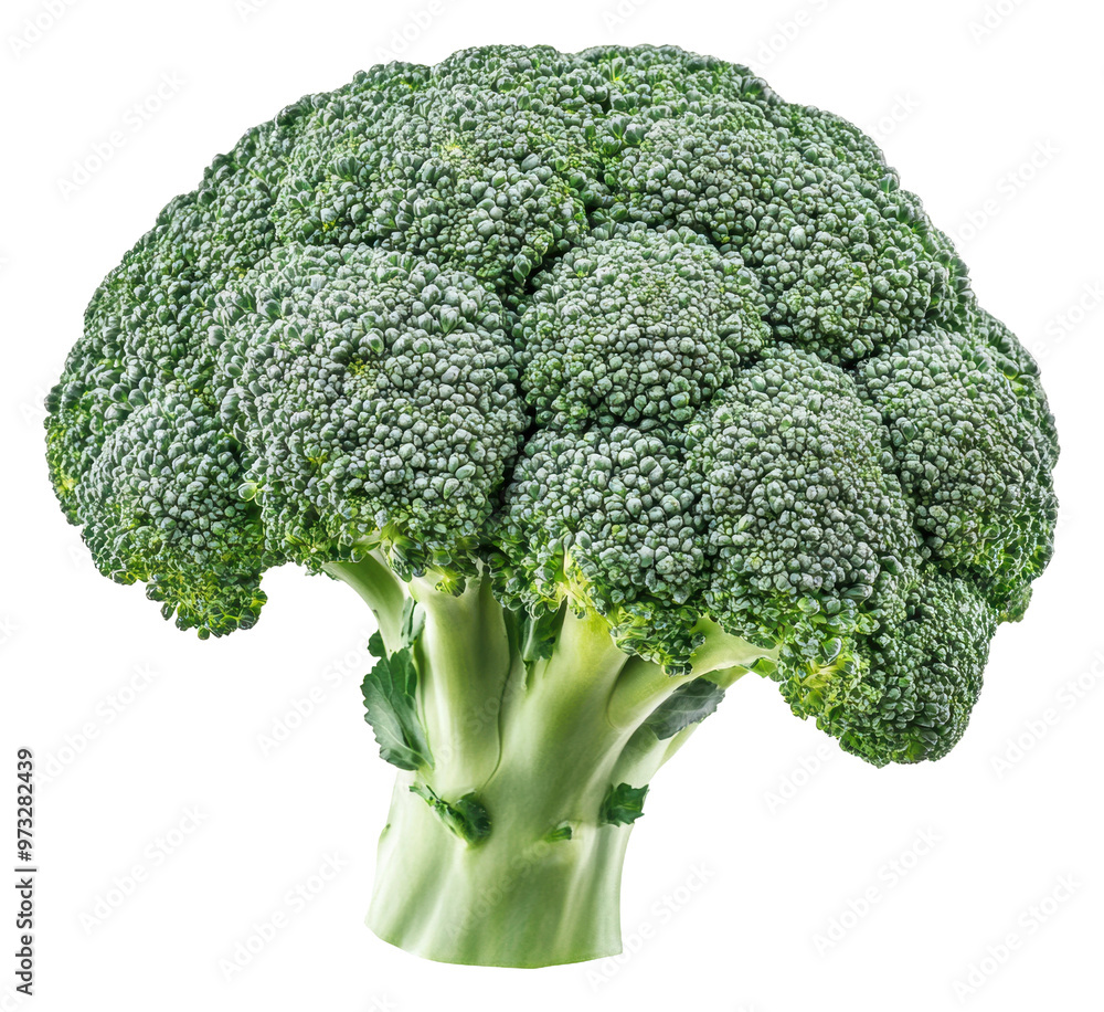 PNG Fresh green broccoli showcasing healthy vegetables PNG Fresh green broccoli showcasing healthy vegetables