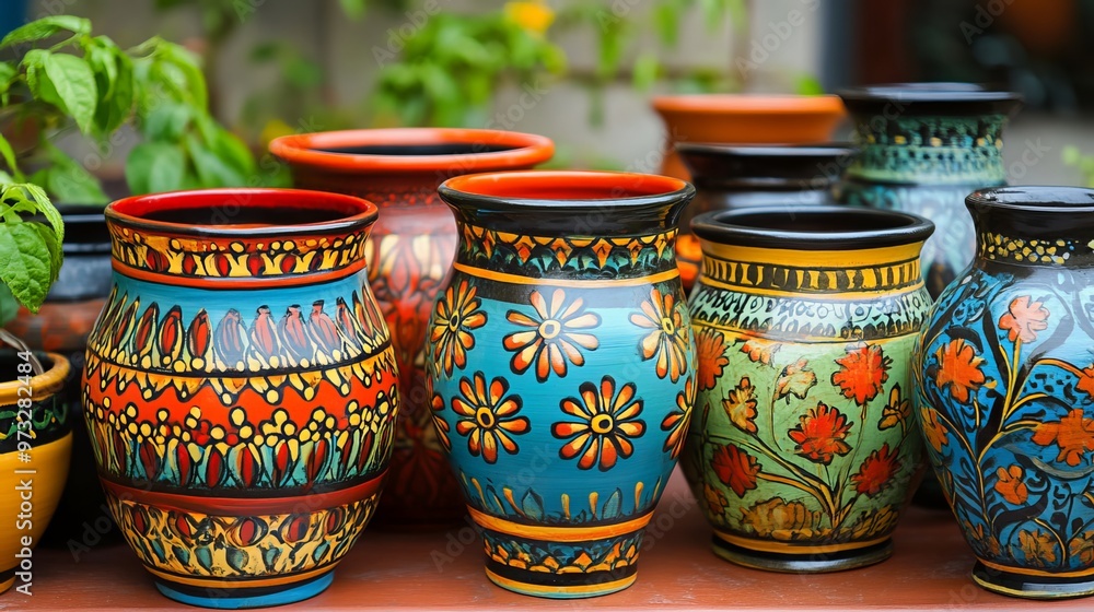 Vivid and ornate ceramic pots are available at discounted prices, offering an opportunity to enhance your home decor with vibrant hues and intricate designs. Vivid and ornate ceramic pots are available at discounted prices, offering an opportunity to enhance your home decor with vibrant hues and intricate designs.