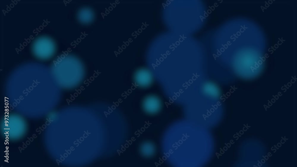 Abstract blur dark blue background. Loop animation. Minimal concept for a bubbles backdrop with circles floating in the air. Wallpaper with abstract bright animation Abstract blur dark blue background. Loop animation. Minimal concept for a bubbles backdrop with circles floating in the air. Wallpaper with abstract bright animation