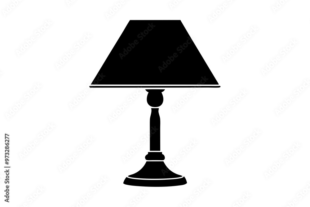 table lamp isolated on white background table lamp isolated on white background