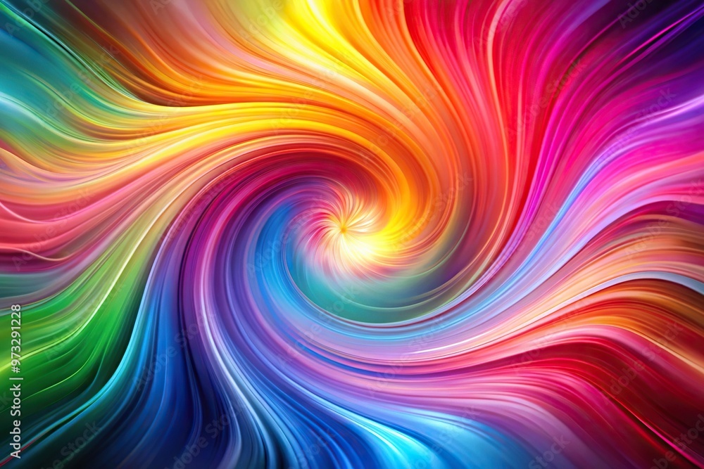 Colorful abstract background with swirling shapes and flow Colorful abstract background with swirling shapes and flow