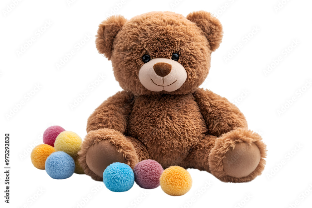 Obraz premium teddy bear isolated on white