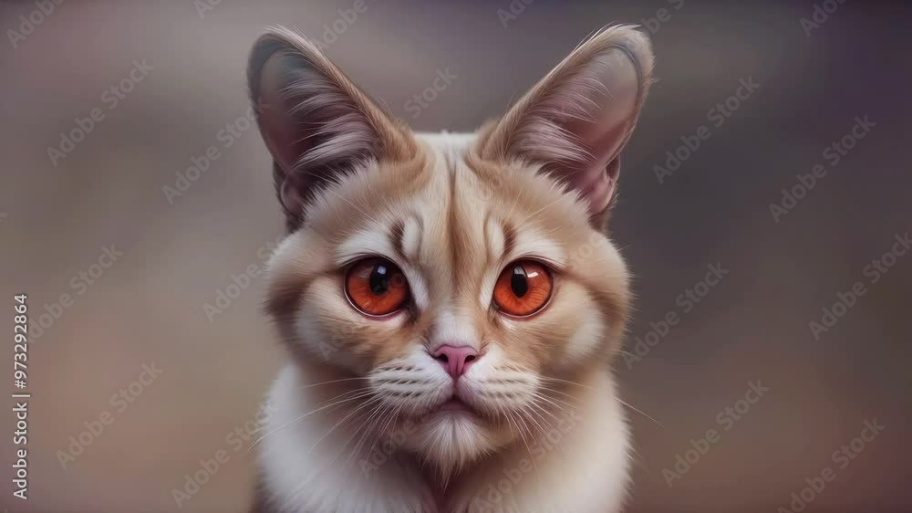 portrait of a cat portrait of a cat