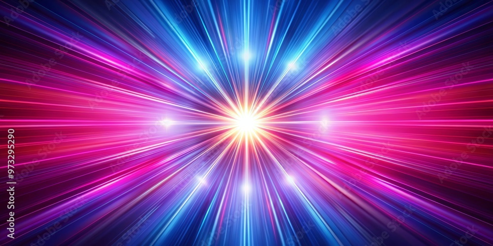 Abstract Radiating Lines in Pink and Blue, Speed, Movement, Dynamic, Energy Abstract Radiating Lines in Pink and Blue, Speed, Movement, Dynamic, Energy