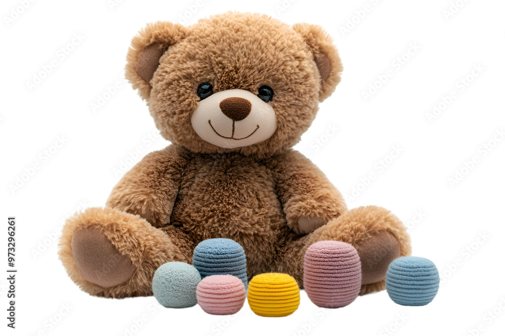 Obraz premium teddy bear isolated on white