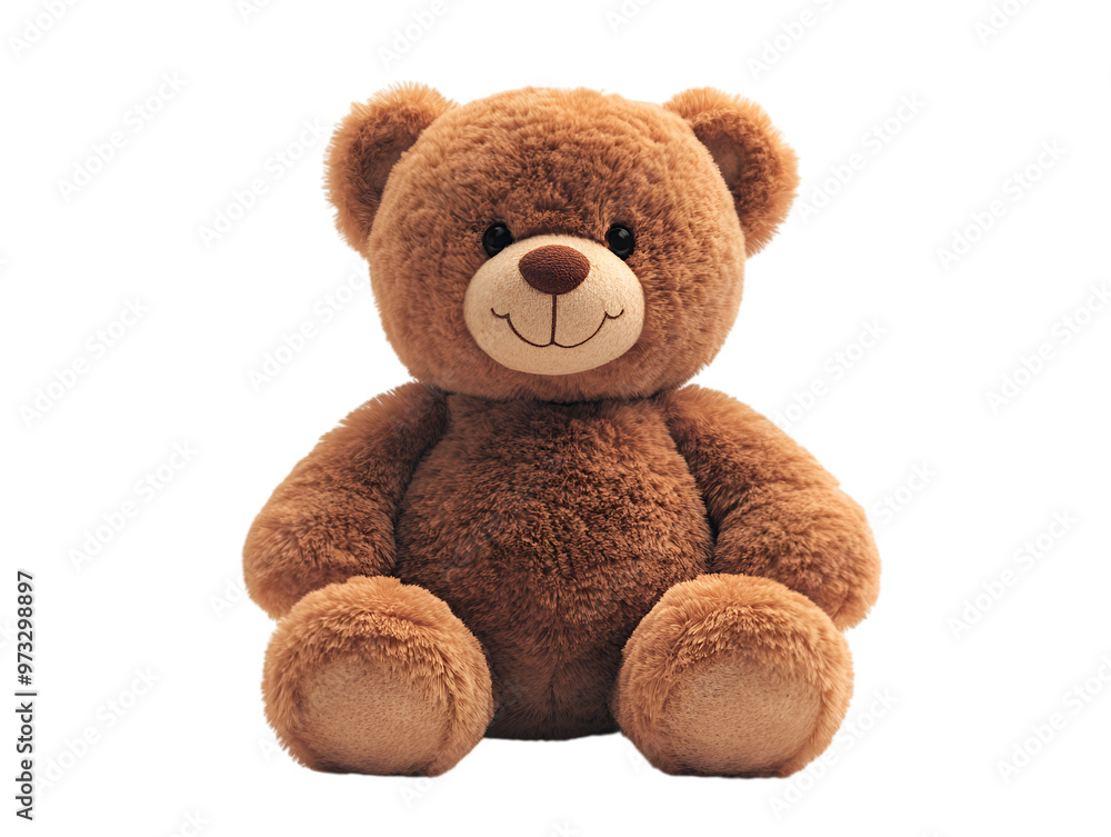 Fototapeta premium teddy bear isolated on white
