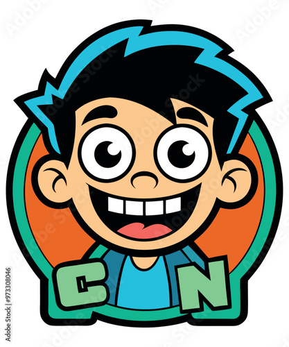 Cartoon Vector art & illustration, clipart, cutter friendly