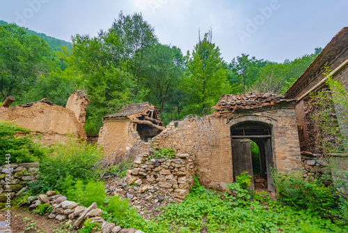 An ancient village in Taihang Mountain, Heshun, Yangquan, Shanxi photo