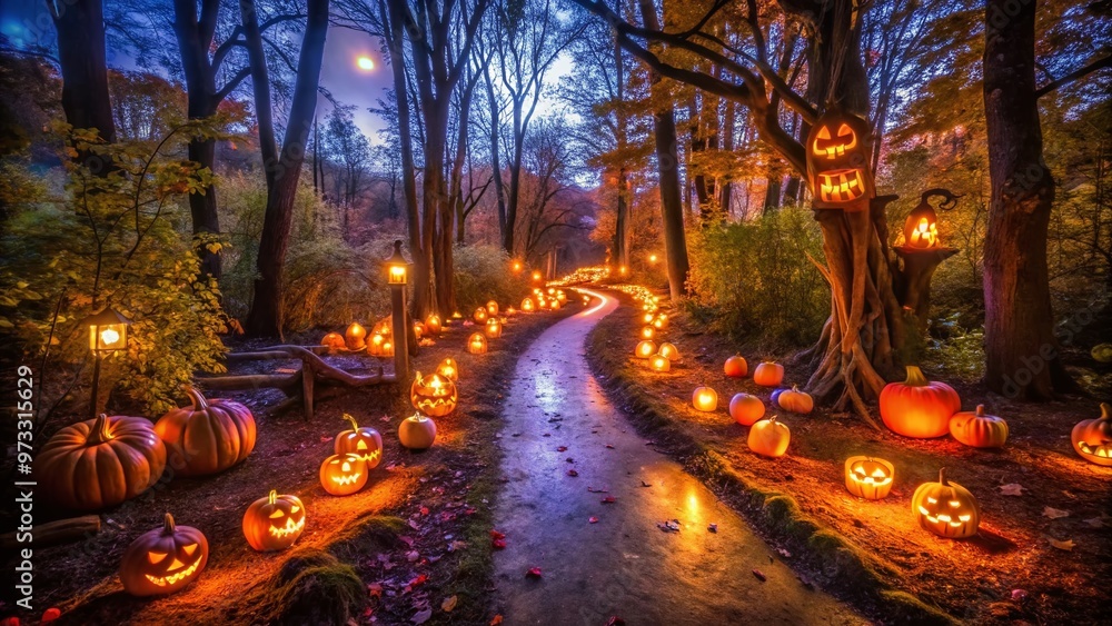dark night halloween trail - long island photos dark night halloween trail - long island photos