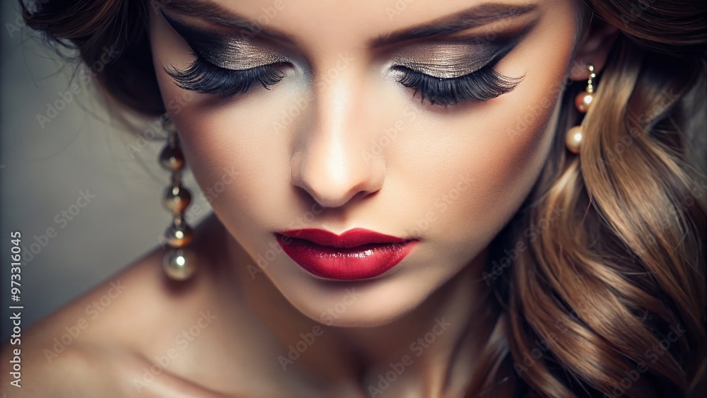 Delicate, luscious, and dramatically long, these iconic lashes add a touch of sophisticated glamour and timeless beauty to any makeup look or beauty editorial. Delicate, luscious, and dramatically long, these iconic lashes add a touch of sophisticated glamour and timeless beauty to any makeup look or beauty editorial.