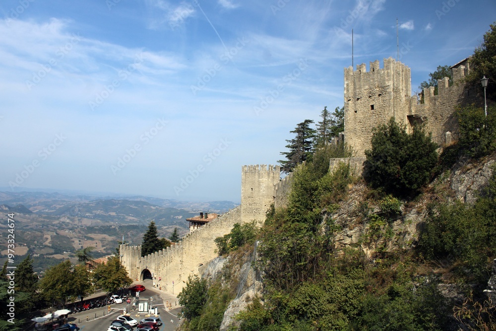 Mura Cittadine, San Marino. Mura Cittadine, San Marino.