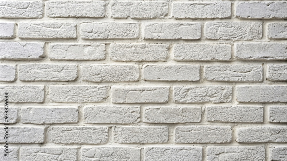 Fototapeta premium whitewash, texture, plastered, low angle, surface, White Plastered Brick Wall Texture A close up shot of a white washed brick wall with a smooth texture creating an abstract background