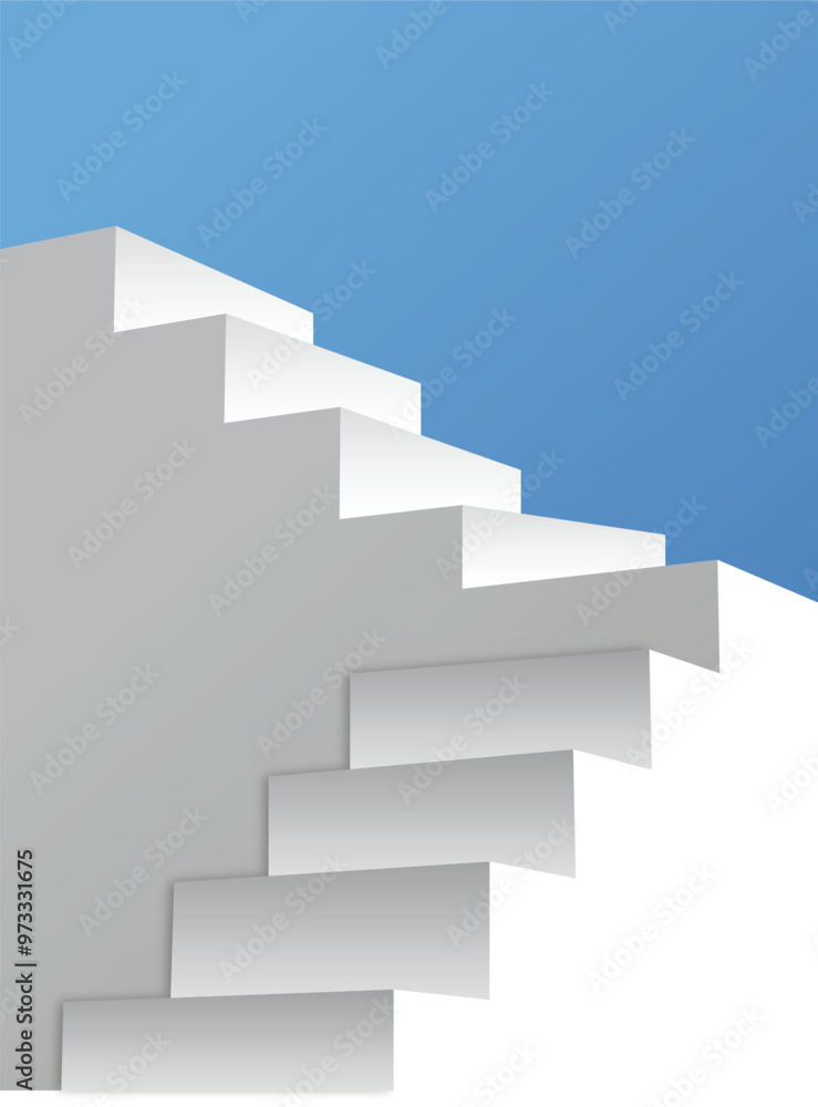 Fototapeta premium white podium background for product presentation vector illustration