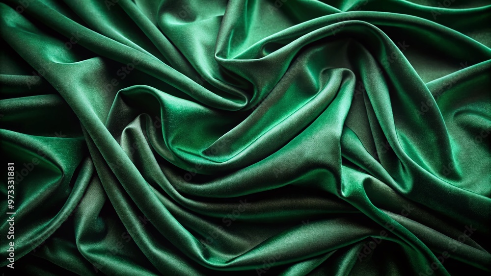 Fototapeta premium Rich, velvety dark green background with subtle gradient and soft, organic texture, evoking a sense of luxury, nature, and sophistication, perfect for dramatic designs.